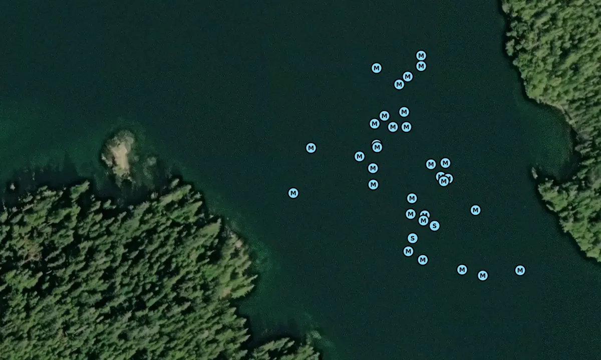 Satelite image of Kah Shakes Cove