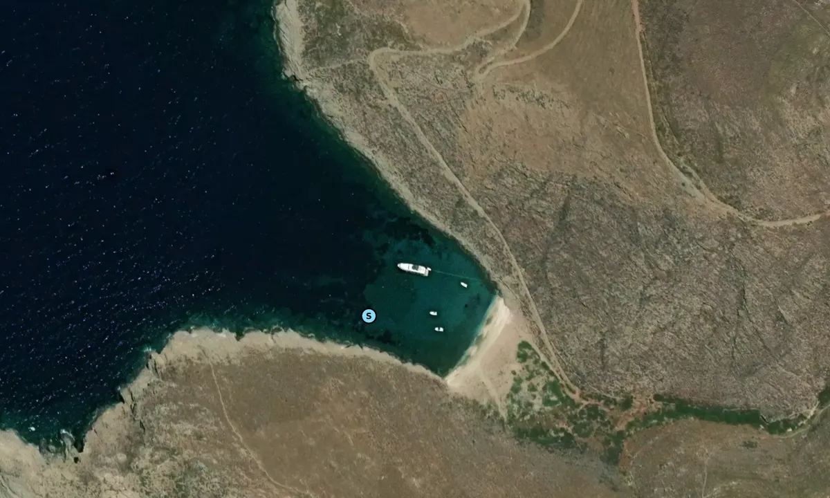 Satelite image of Kalamitsi