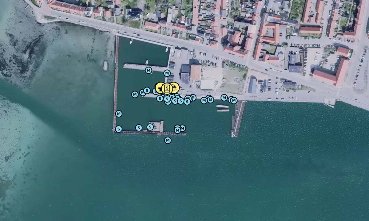 Satelite image of Kalundborg Vesthavn