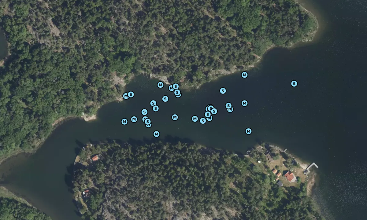 Satelite image of Kalvholmen - Lilla Betsön