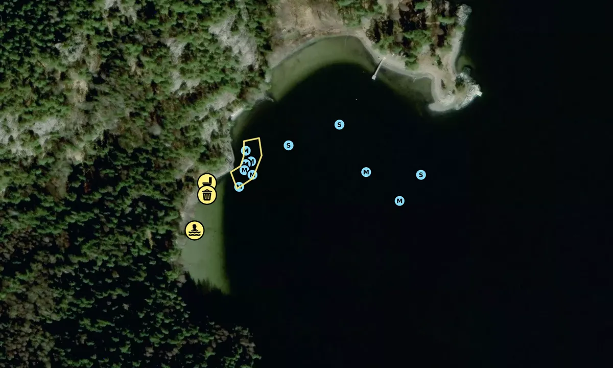 Satelite image of Kalvön