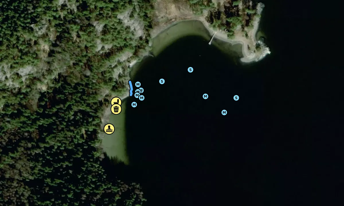 Satelite image of Kalvön
