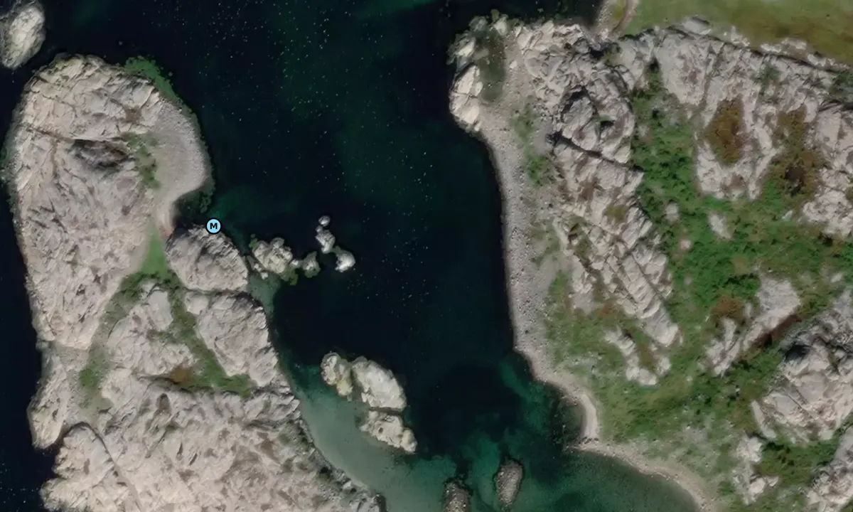 Satelite image of Kalvön - Kalvövällandet