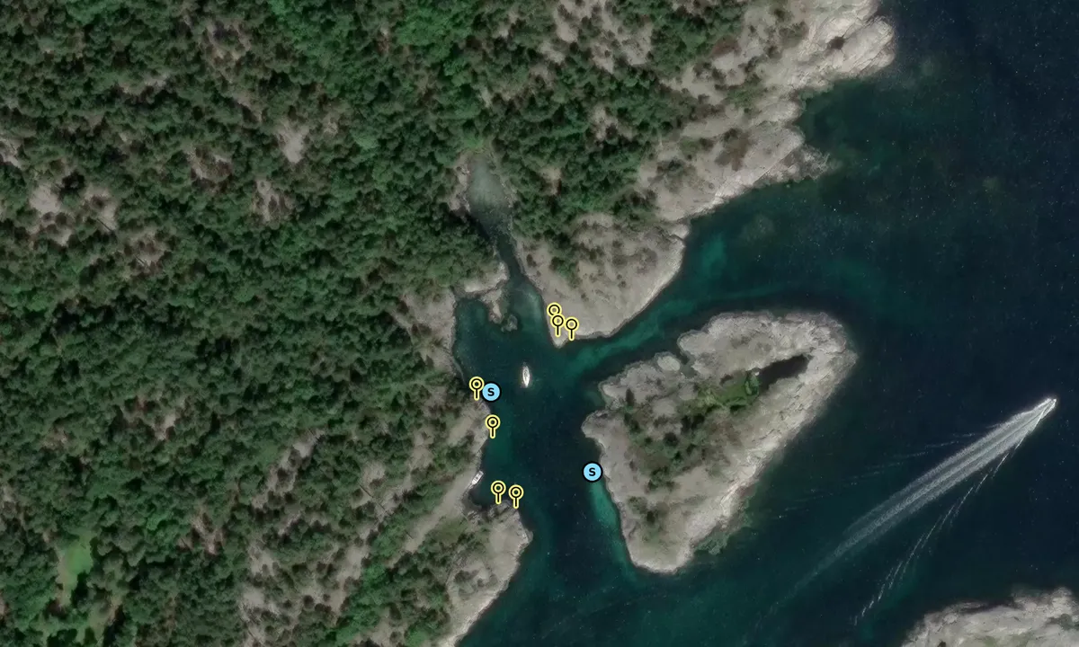 Satelite image of Kalvøyhavn