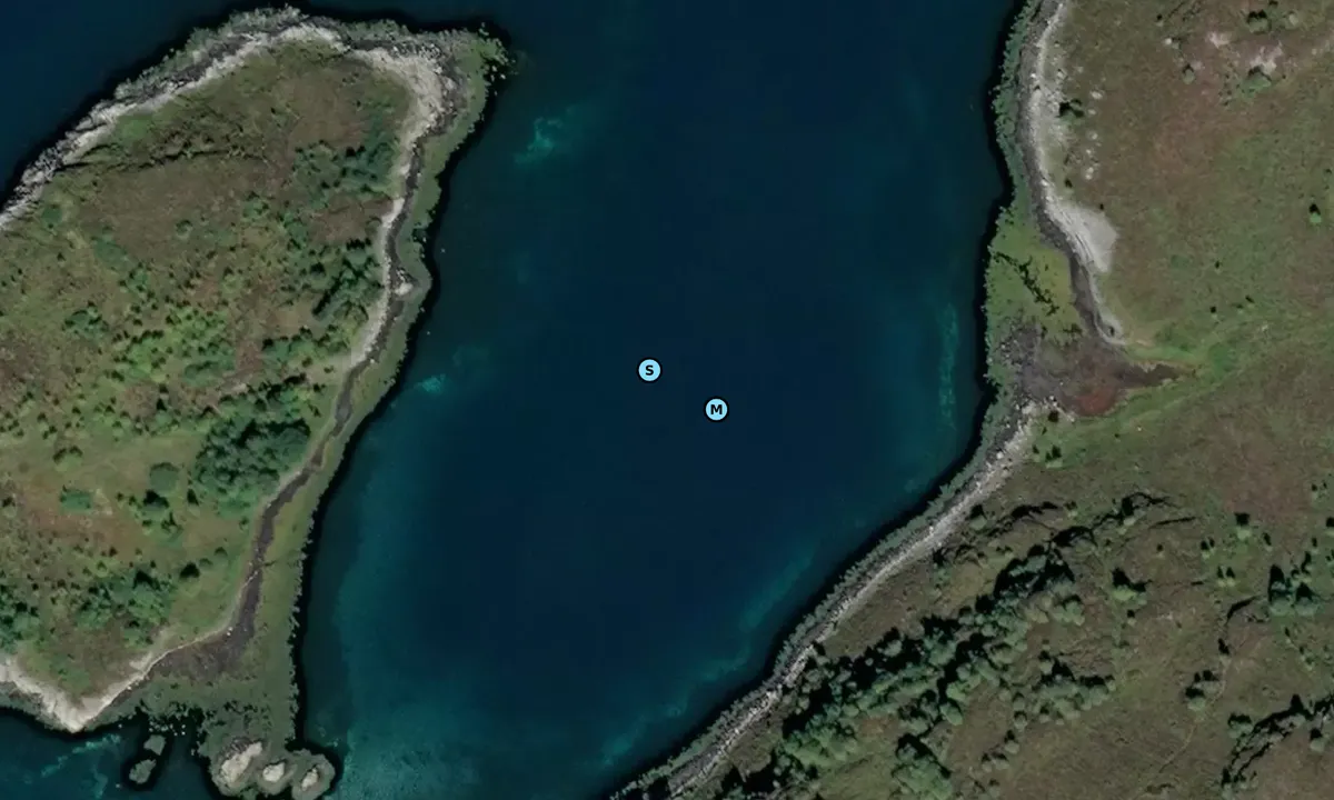 Satelite image of Kalvøyholmen