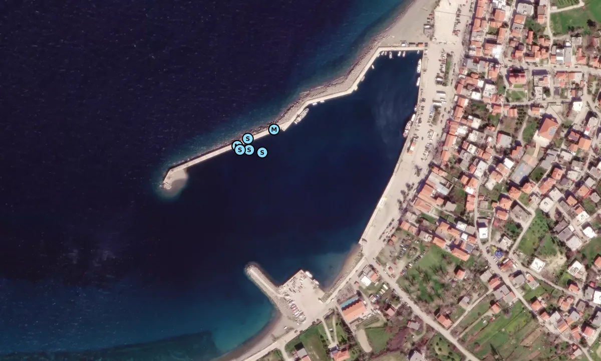 Satelite image of Kamariotissa
