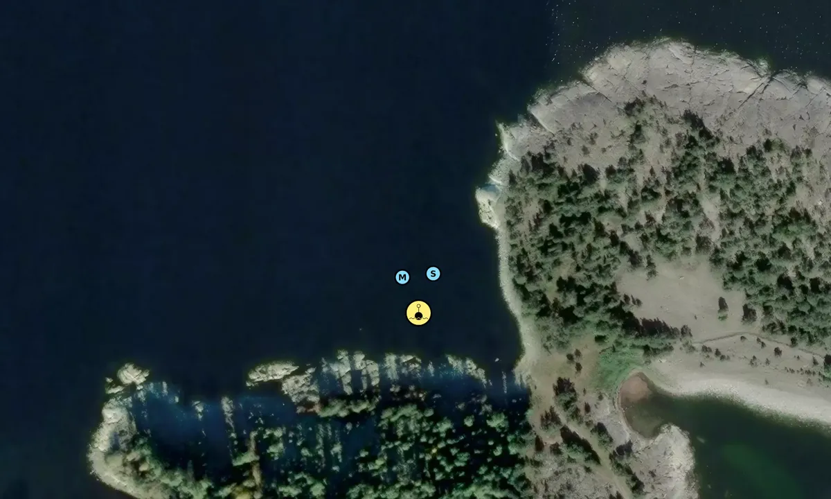 Satelite image of Kammarskär Åstön - SXK Bottenhav bouy