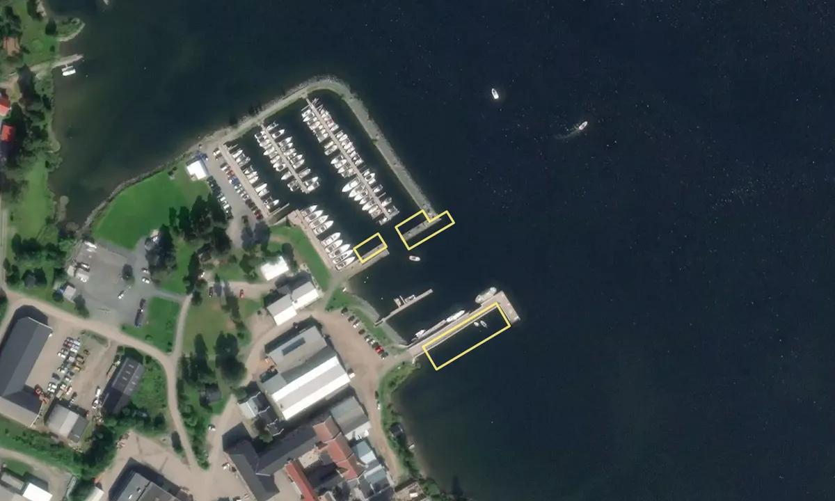Satelite image of Kapp Båtforening