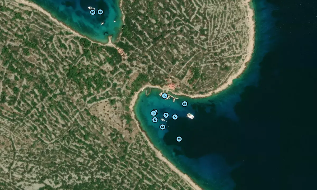 Satelite image of Kaprije - Kaprije, Šibenik