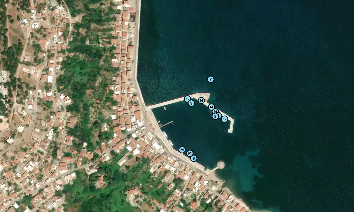 Satelite image of Kardamila Marina