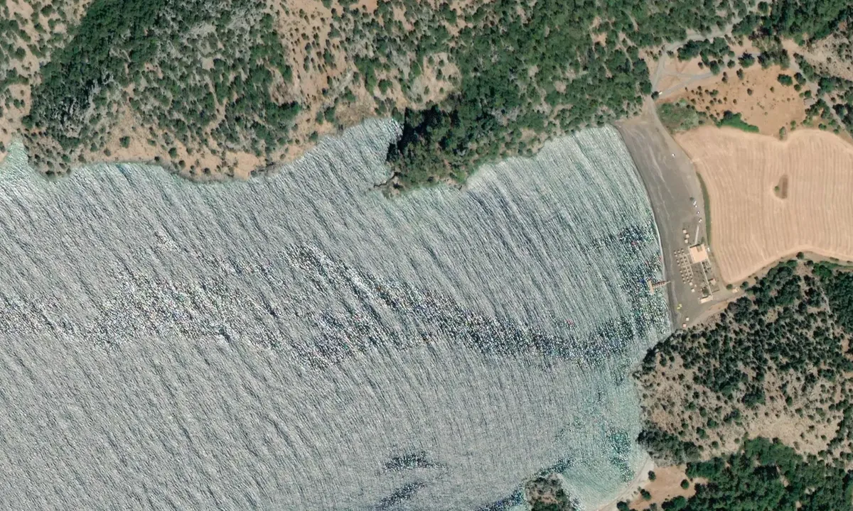 Flyfoto av Kargicak Bay