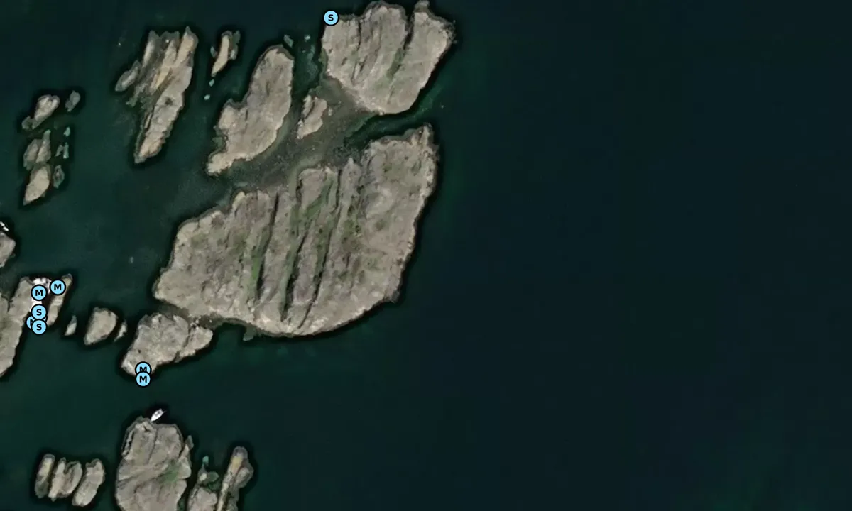Satelite image of Käringen - Gråa holmarna