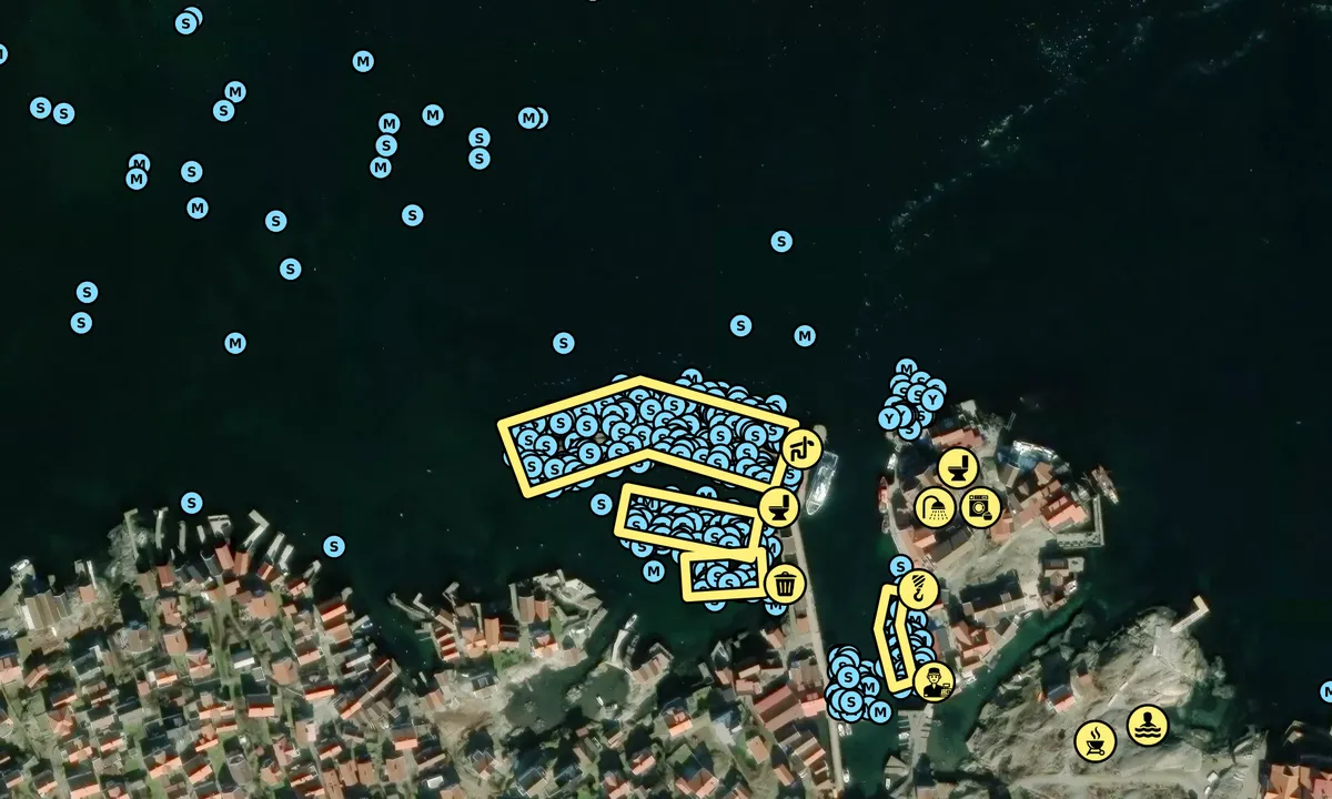 Satelite image of Käringöns Gästhamn