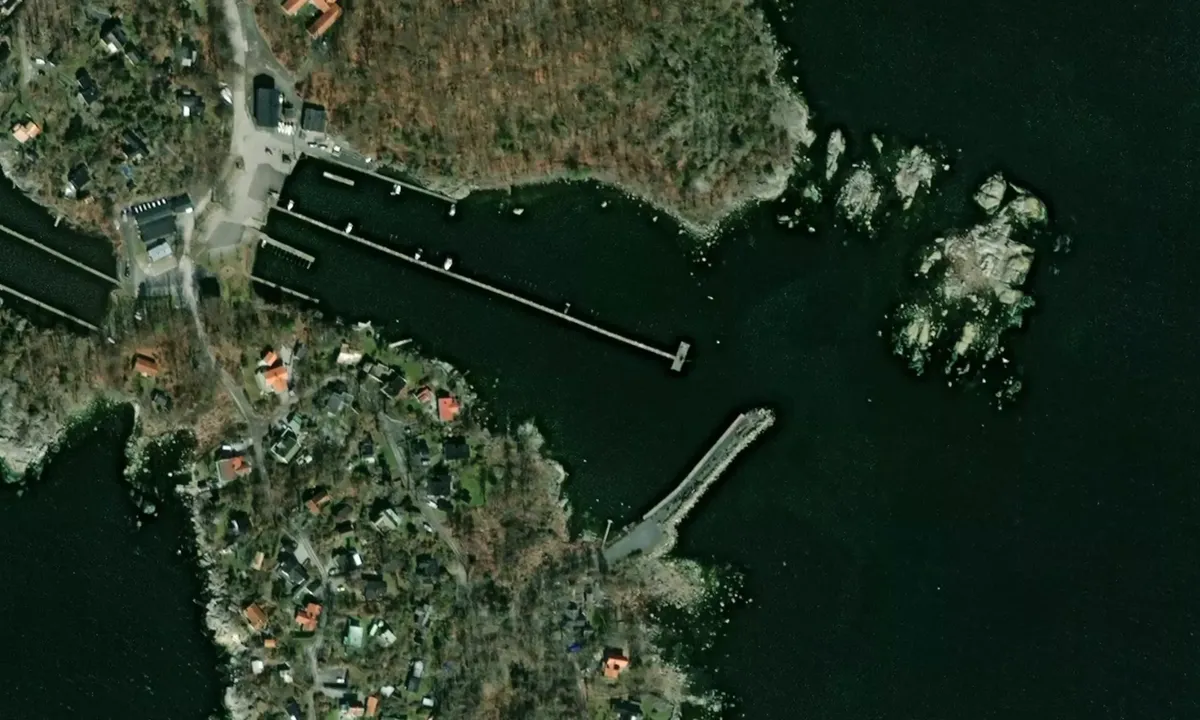 Flyfoto av Karlshamn - Svanevik