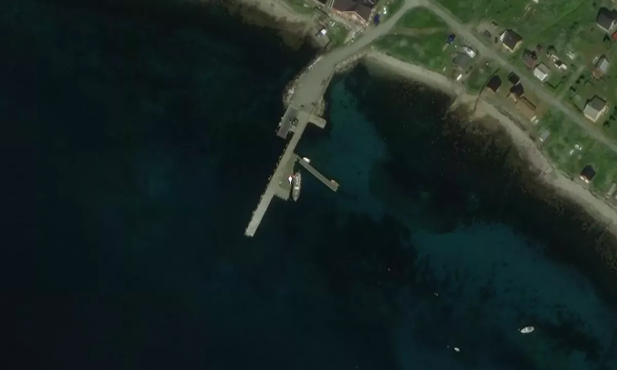 Satelite image of Karlsøy