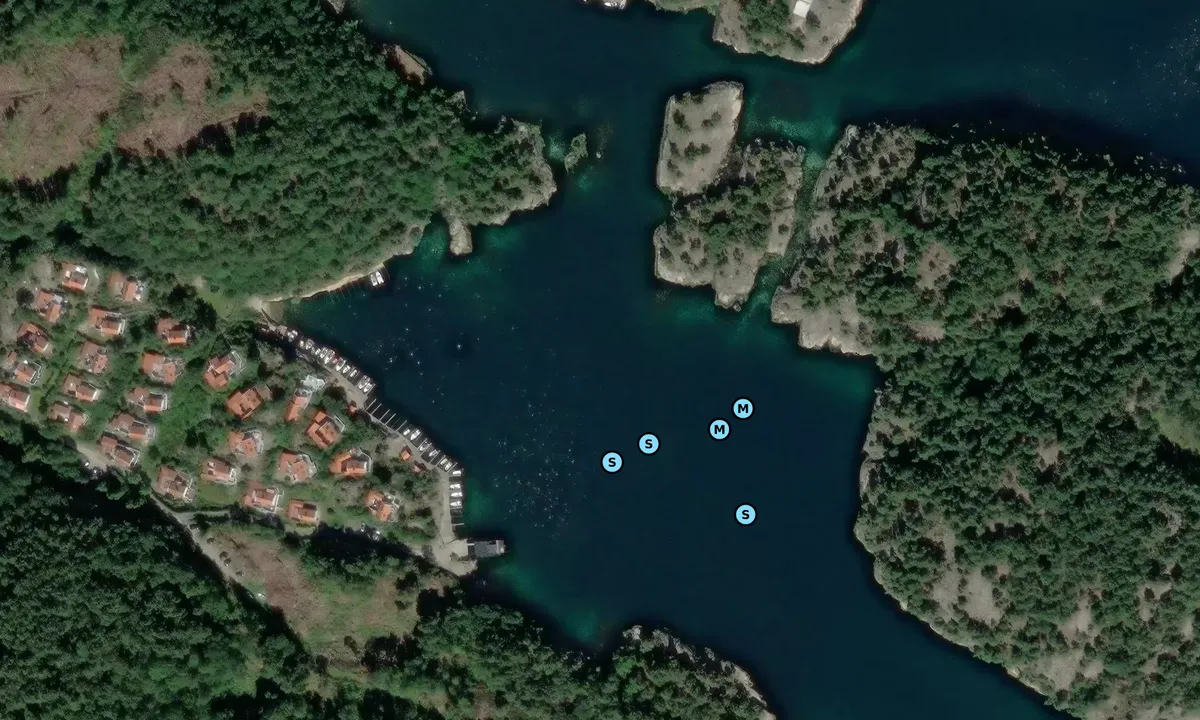 Satelite image of Kastekilen - Fugløy