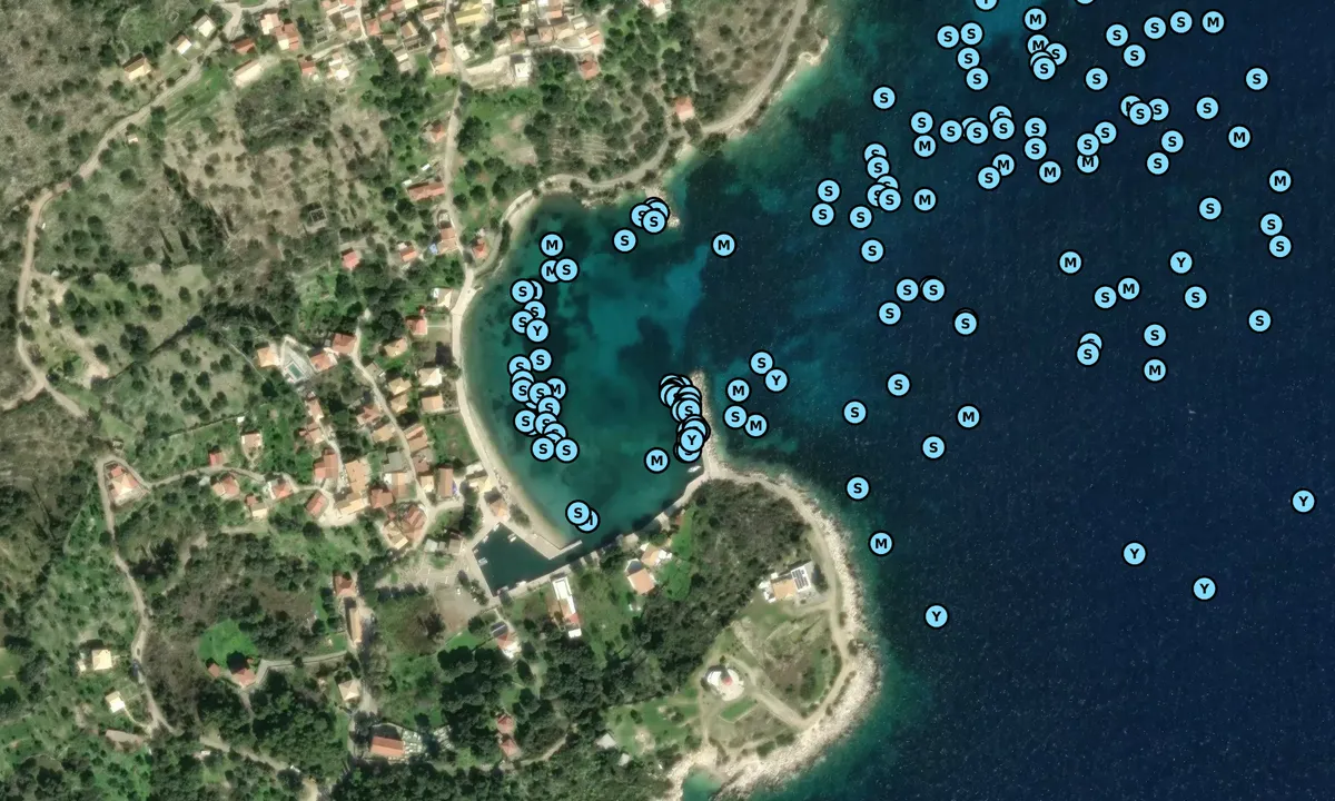Satelite image of Kastos marina