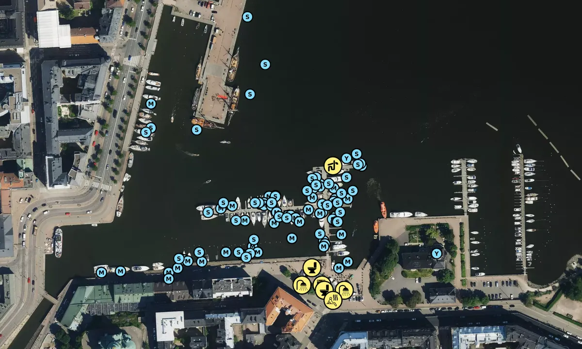 Satelite image of Katajanokka - MarinaBay