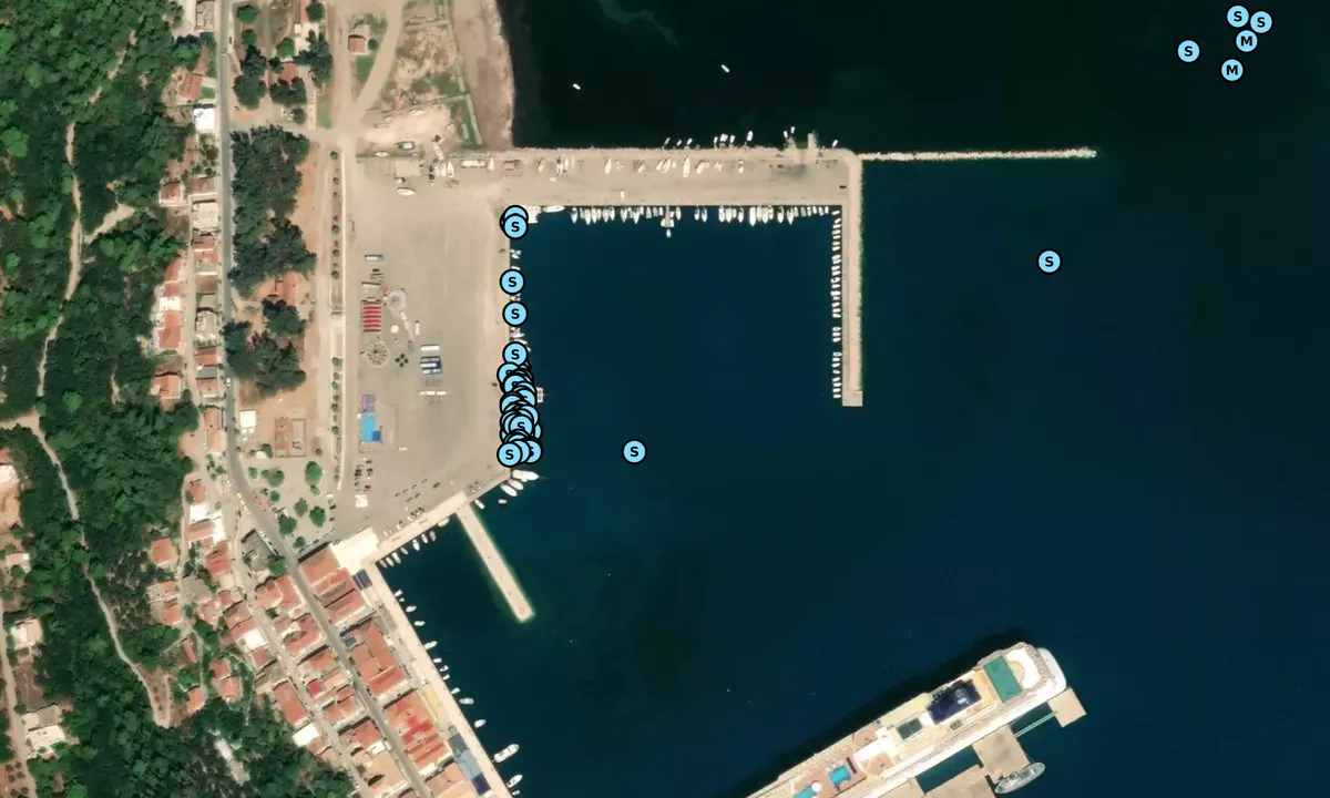Satelite image of Katakolon
