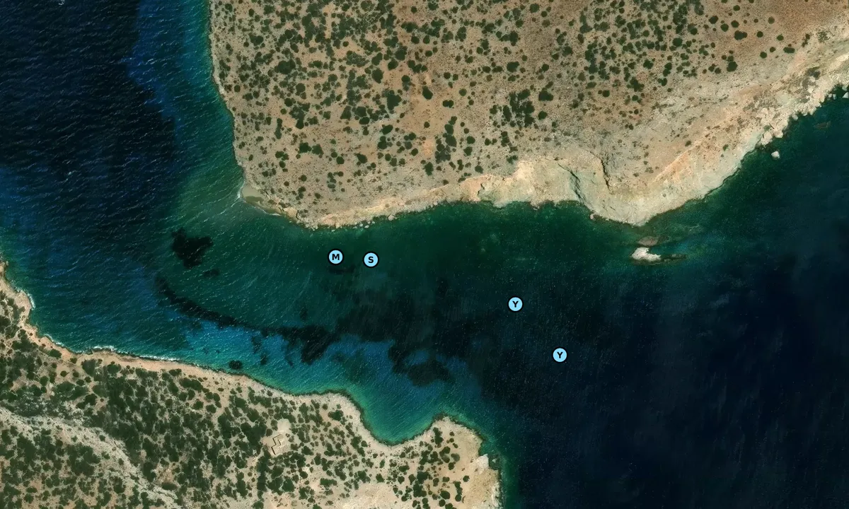 Satelite image of Kato Antikeri & Ano Antikeri