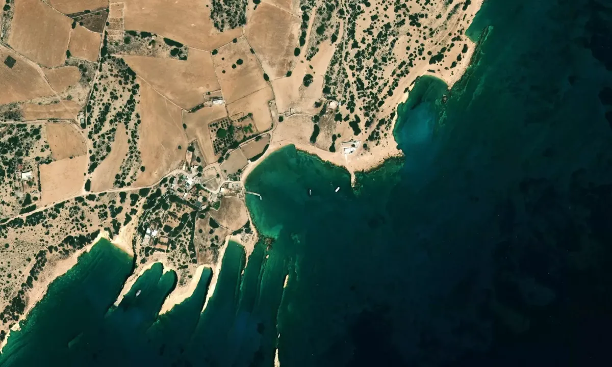 Flyfoto av Kato Koufonisi