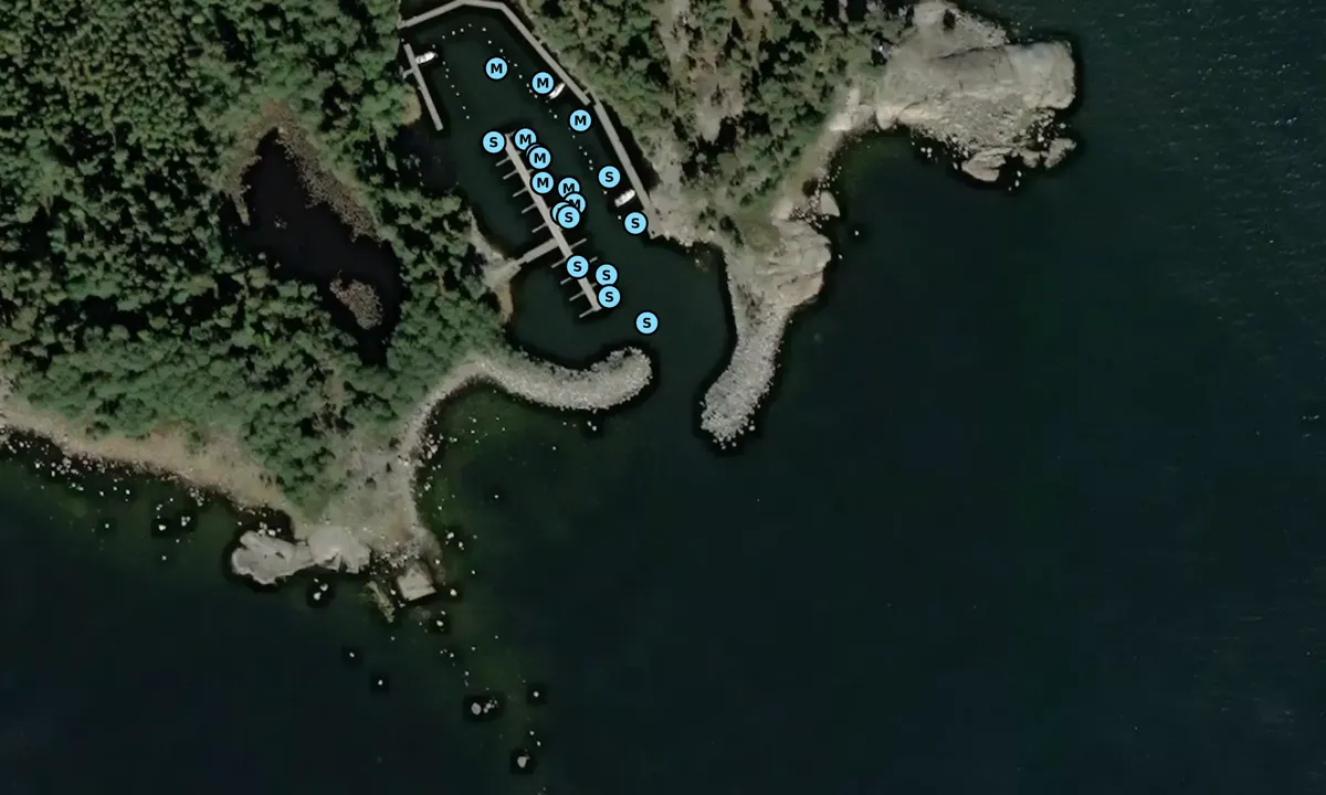 Satelite image of Kaunissaari - Fagerö