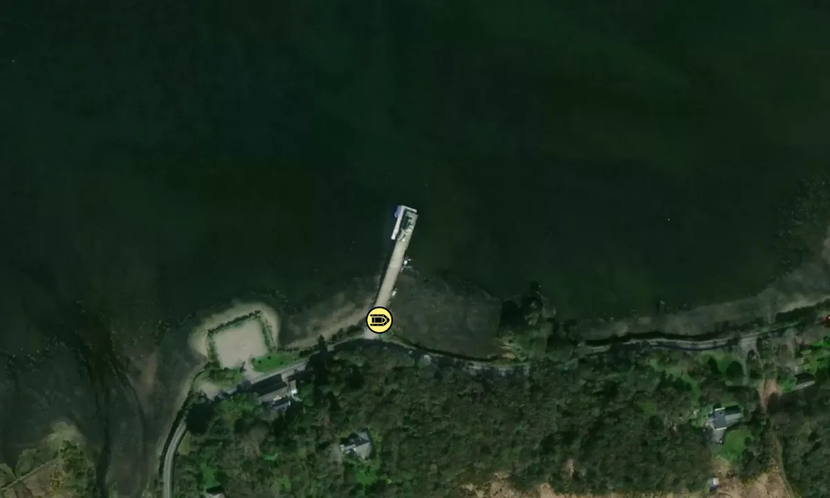 Satelite image of Keelkyle pier