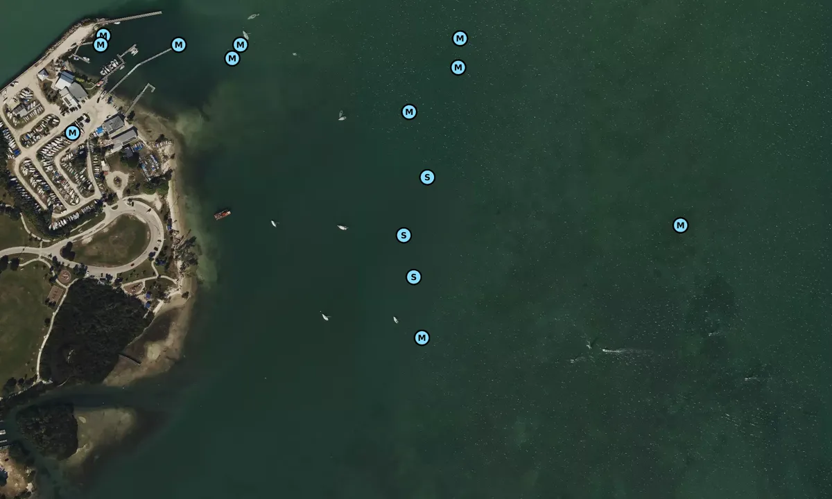 Satelite image of Ken Thompson Park