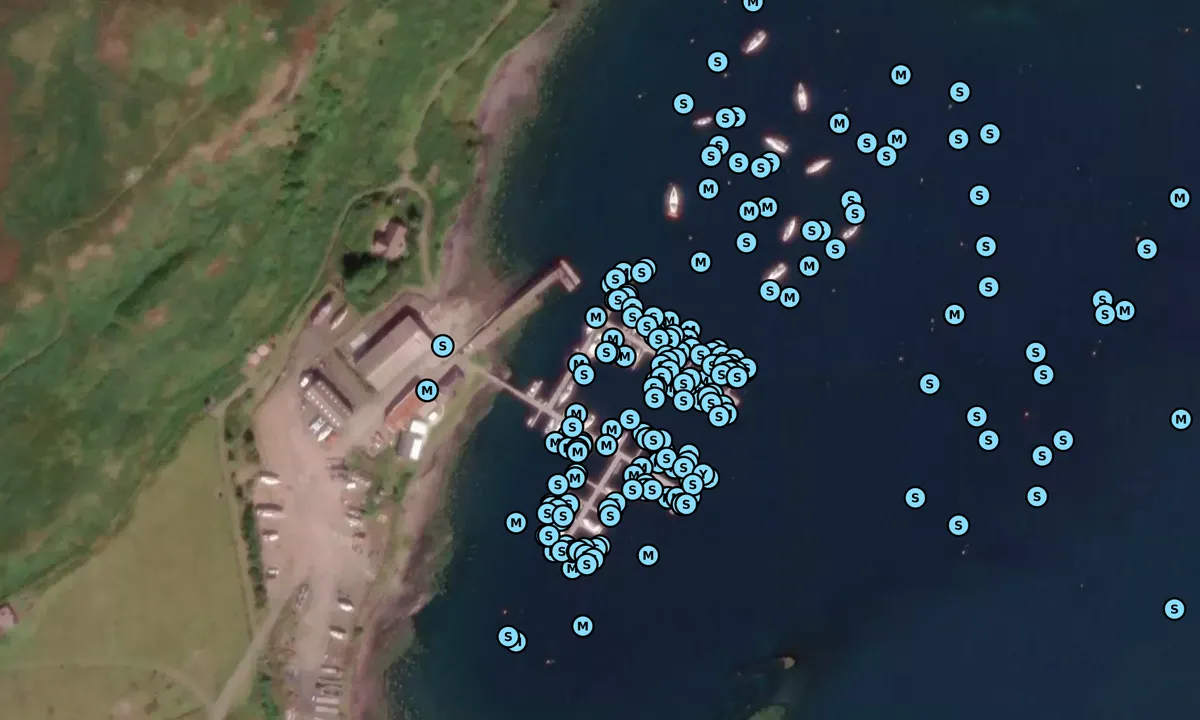Satelite image of Kerrera Marina