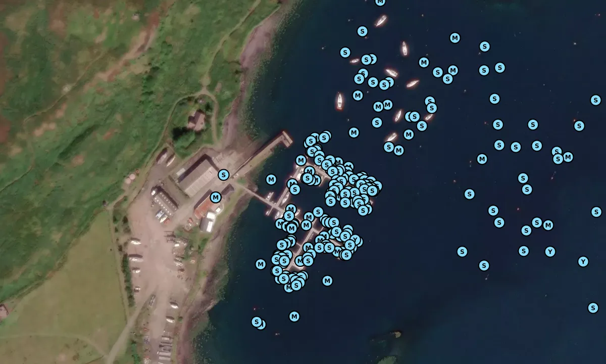 Satelite image of Kerrera Marina