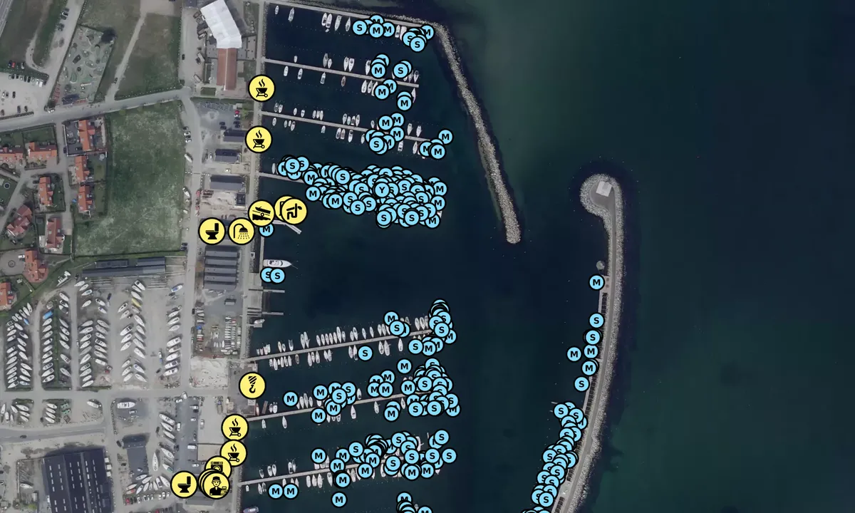 Satelite image of Kerteminde Havn og Marina