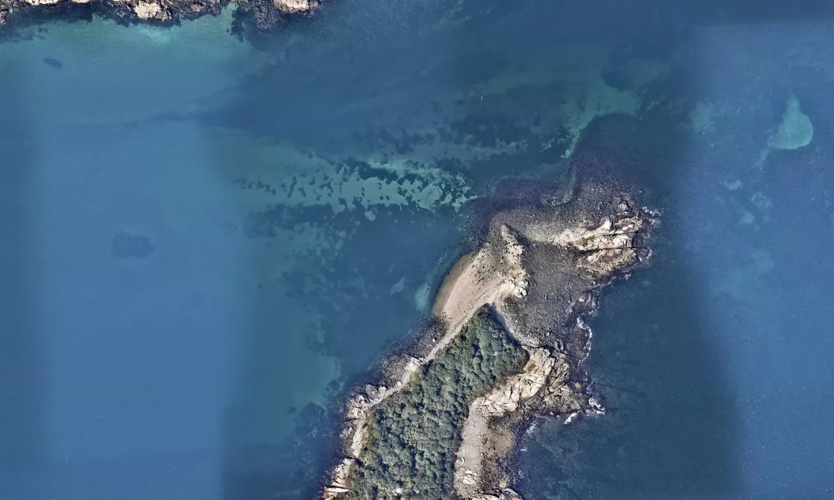 Flyfoto av Kettle Island