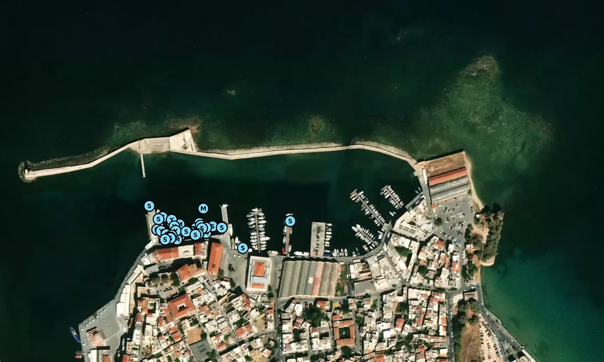 Satelite image of Khania