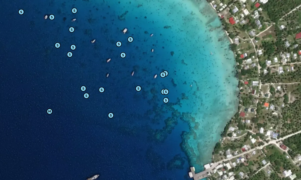 Satelite image of Kia Ora