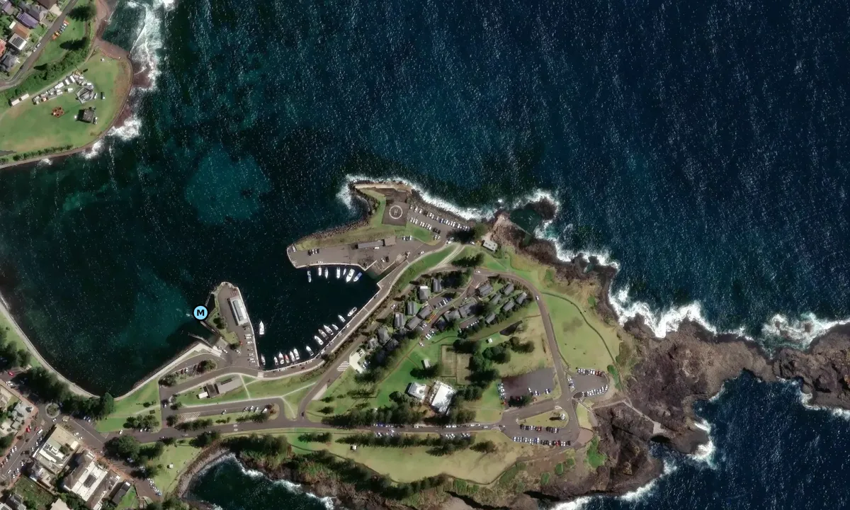 Satelite image of Kiama Slipway