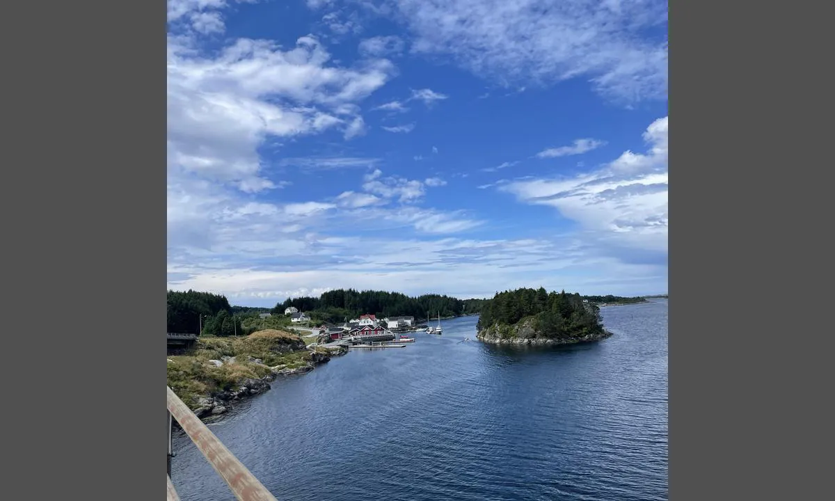 Kielstraumen: Kilstraumen, sett fra broen.