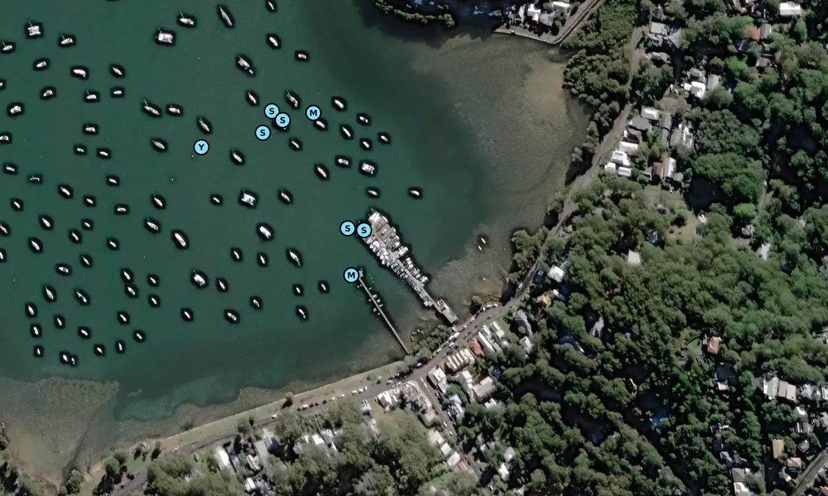 Satelite image of Kilcare Marina