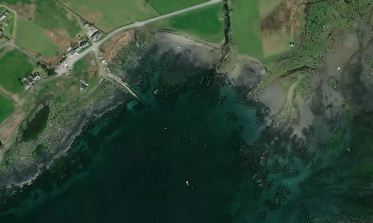 Flyfoto av Kilchoan Harbour