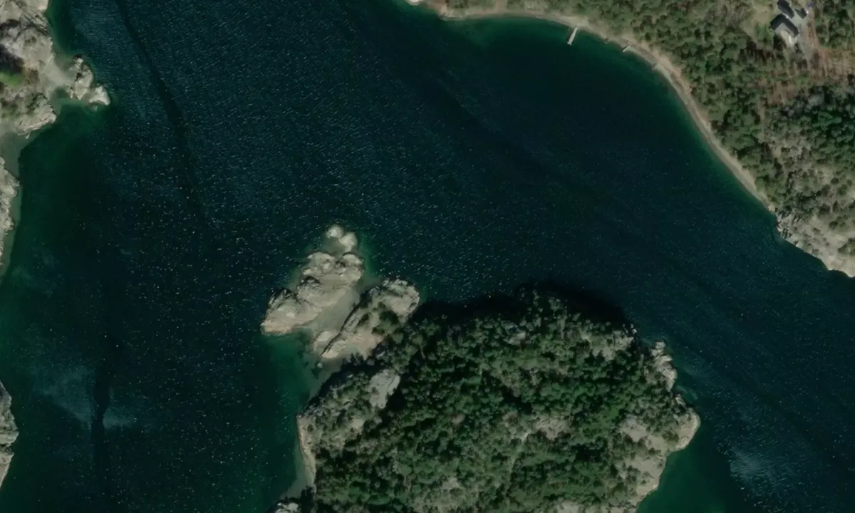Flyfoto av Killingen - Sannäsfjorden