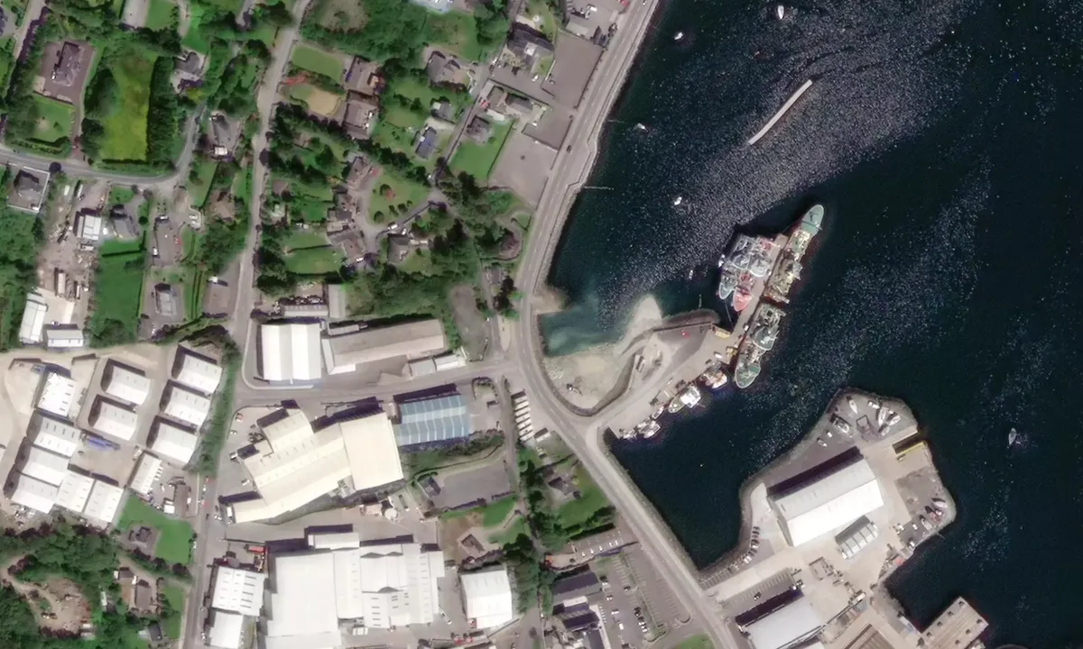 Flyfoto av Killybegs Marina 1