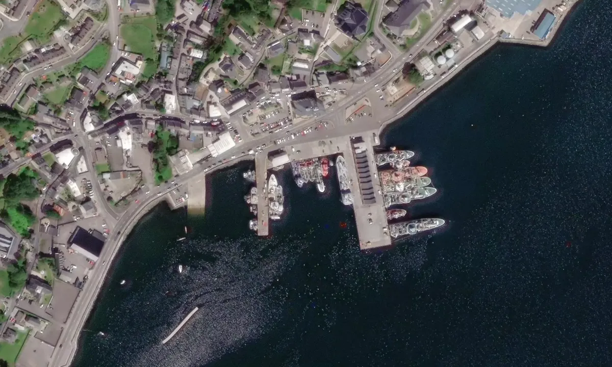 Flyfoto av Killybegs Marina