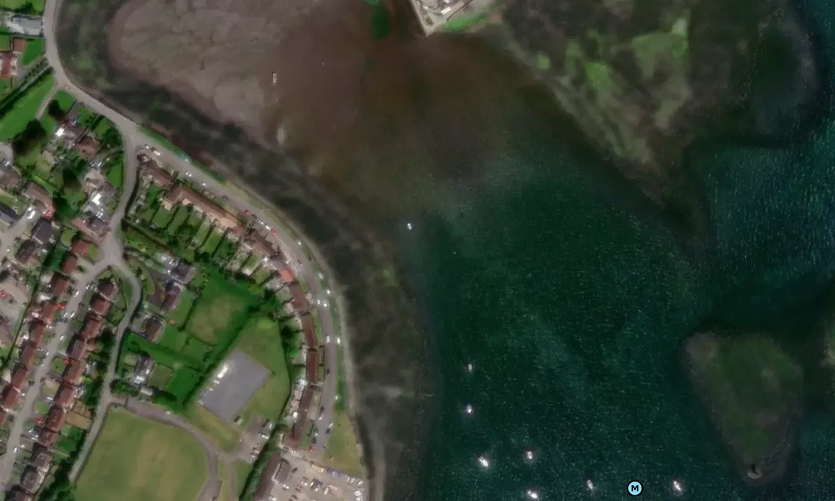 Satelite image of Killyleagh Yacht Club