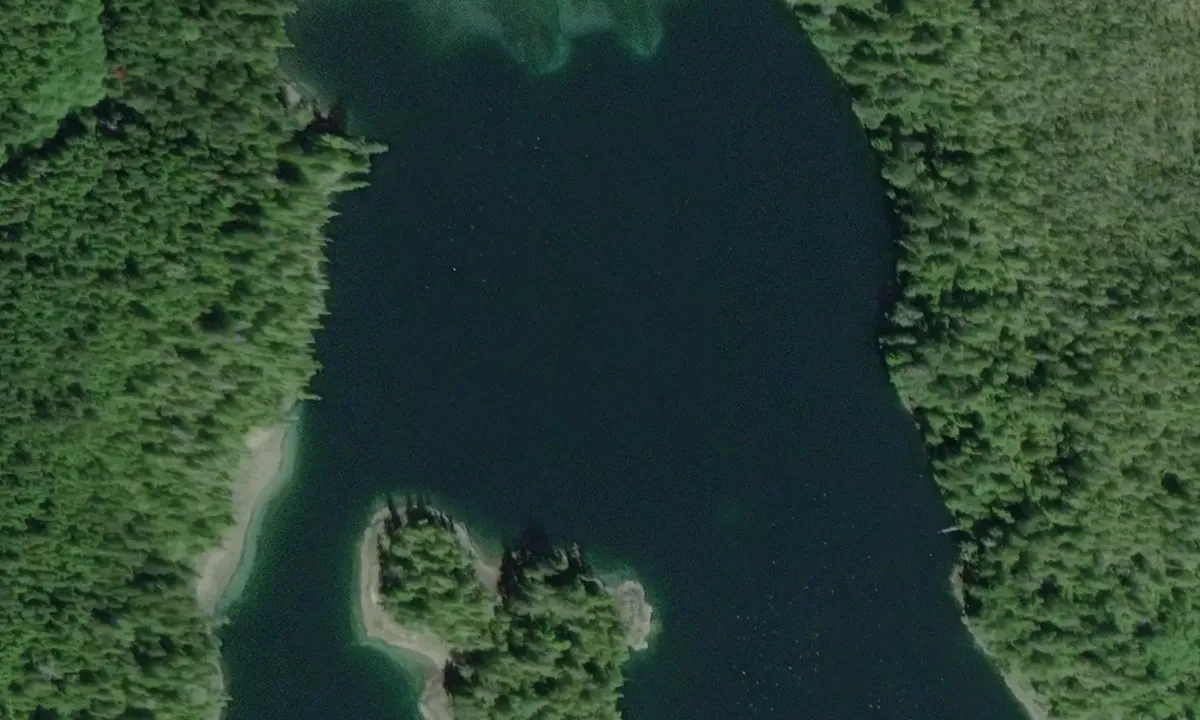 Satelite image of Kiln Bay