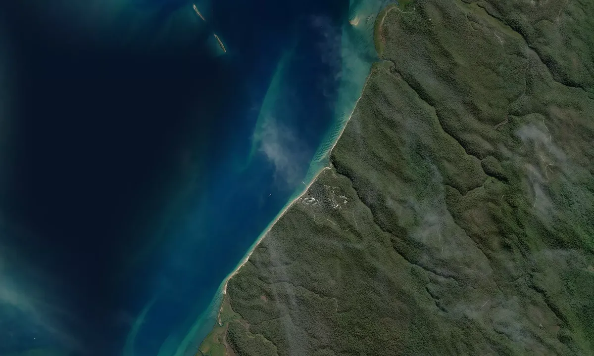 Flyfoto av Kingfisher Bay - Great Sandy Strait