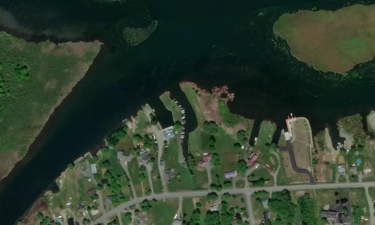 Satelite image of King's marina