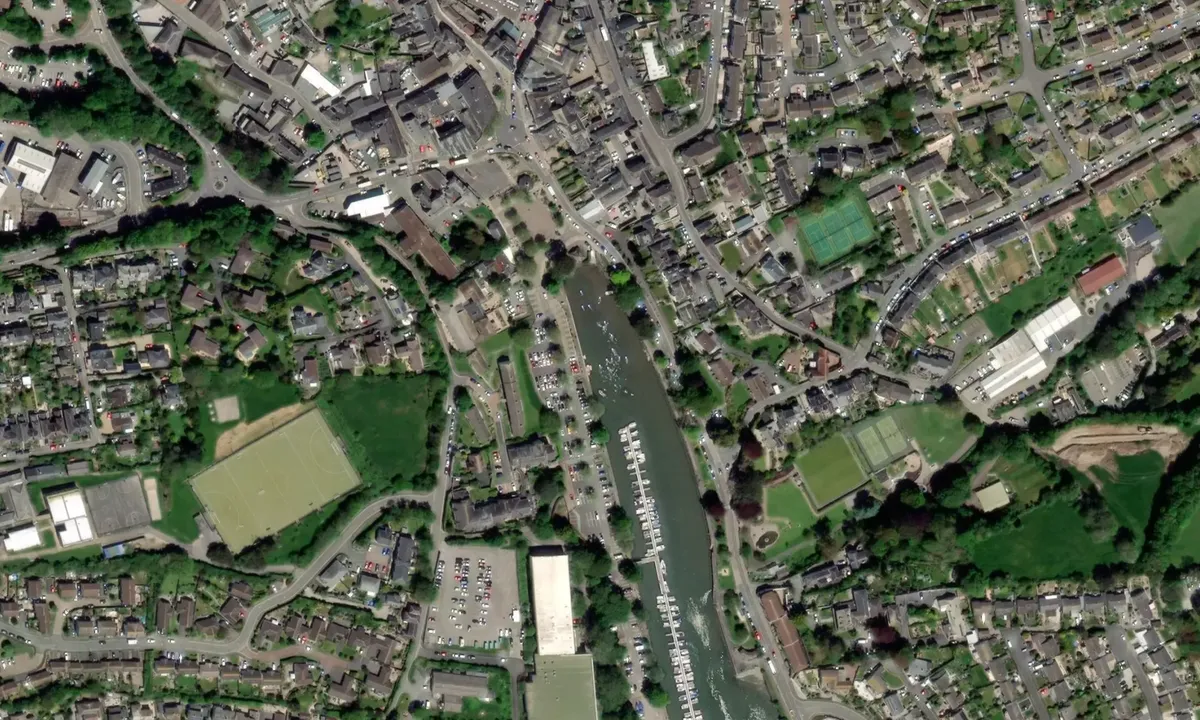 Flyfoto av Kingsbridge