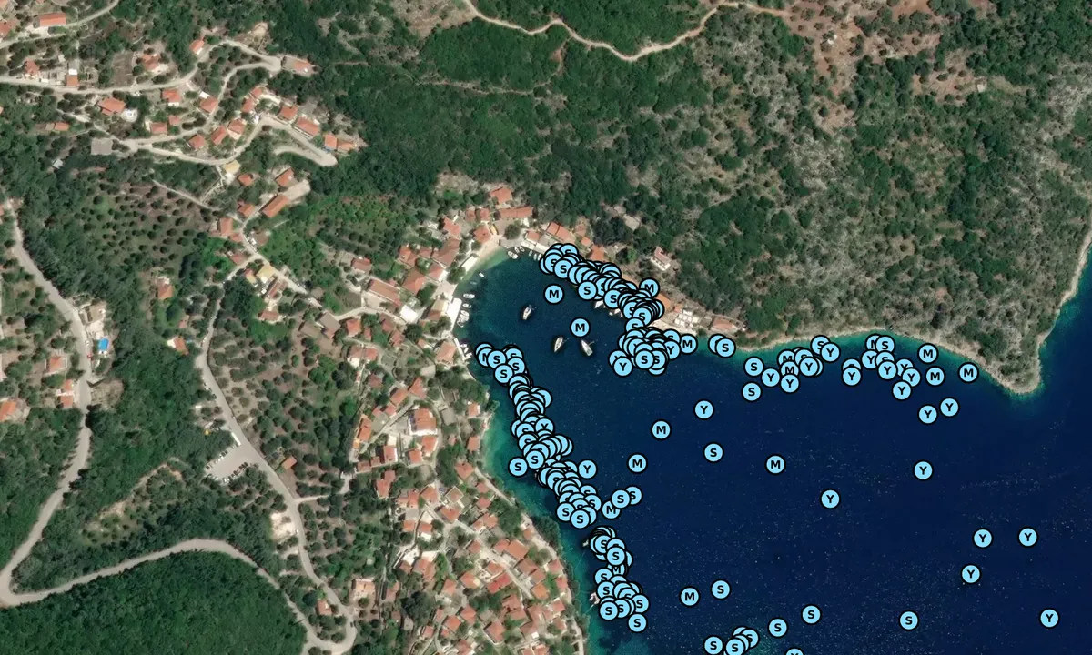 Satelite image of Kioni