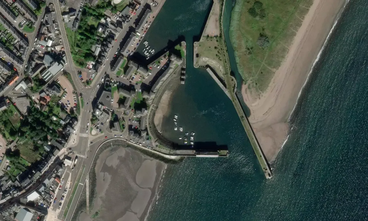 Flyfoto av Kirkcaldy
