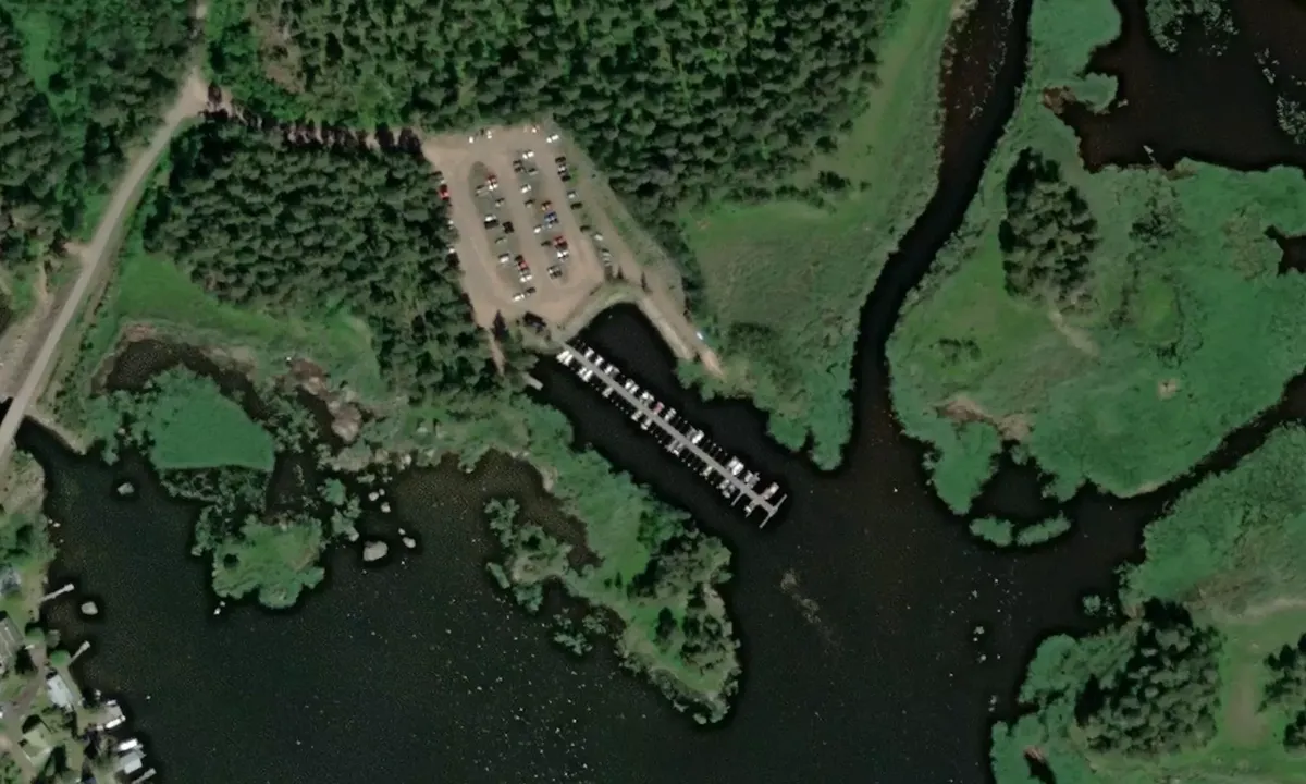 Satelite image of Kivisalmi Harbor