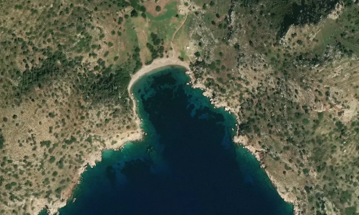 Satelite image of Kizilika Limani